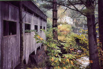 Bissell Covered Bridge. Photo by Liz Keating, September 23, 2006